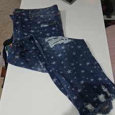 Pantalone denim cropped