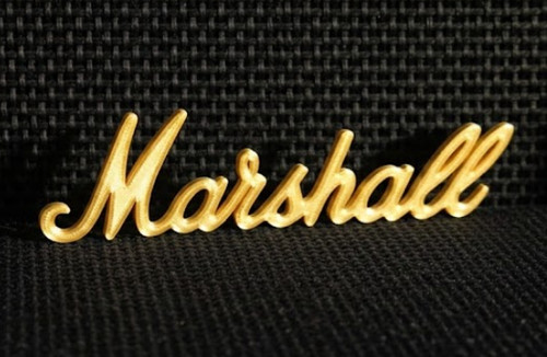Marshall amp logo badge - badge,
