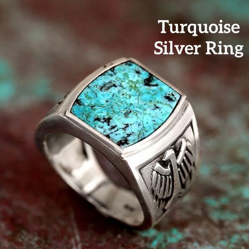 Anello argento turchese - anello,
