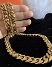 Collana Incisa Italia Oro 18k