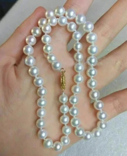 Nuova collana perle bianche - nuova,
