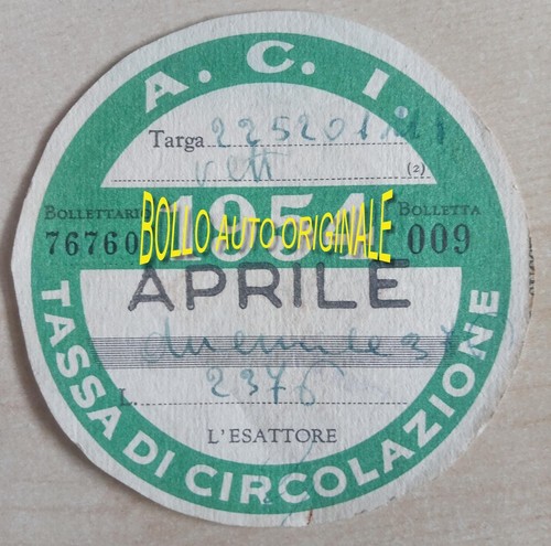 Bollo circolazione auto - di,
