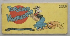 TOPOLINO VENTRILOQUO Gli Albi Tascabili di Topolino n°19 striscia