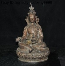 Statua 9,4" Tibet bronzo