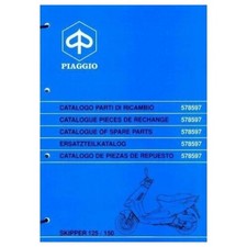 Catalogo ricambi Piaggio Skipper 125 e 150