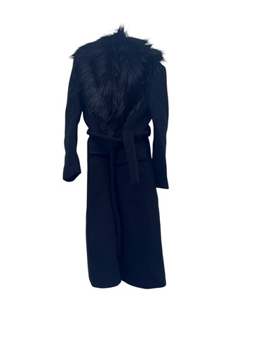 Pinko cappotto lungo nero - cappotto,