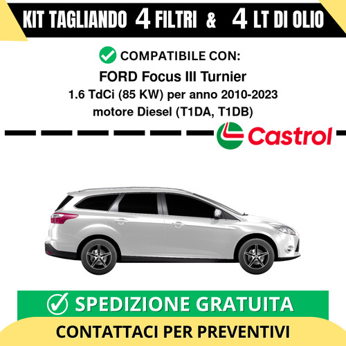 Tagliando per ford - ford, iii