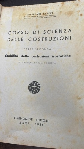 Corso scienza delle - corso, di