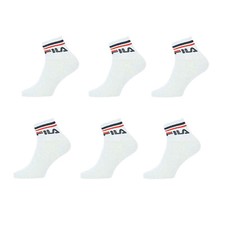3 Paia Calza Uomo Sportiva Fila F9398 in Cotone