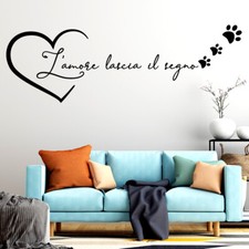 Wall stickers frasi amore