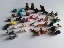 42 microamici micro amici mulino bianco 1991 sorpresine animali gomma diorama