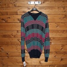 Maglione Missoni Girocollo Usato (Cod.EBAY1149) TG.M Uomo Colorato Made in Italy