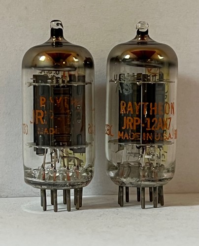 Raytheon jrp 12ax7 black - , |