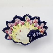 Soprammobile Foglia Porcellana