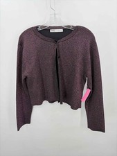 Maglione cardigan Zara viola
