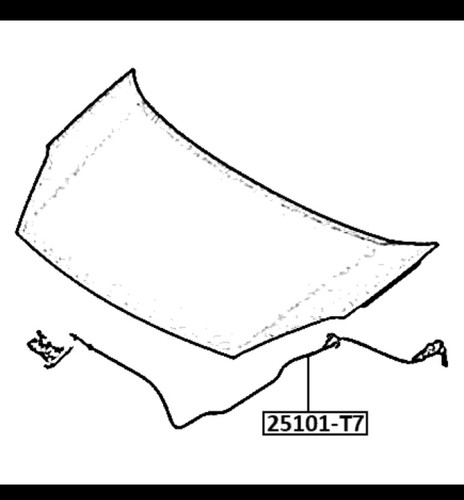 Cavo cofano per peugeot 408 - peugeot,