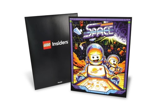 Poster flipper spaziale lego - flipper,