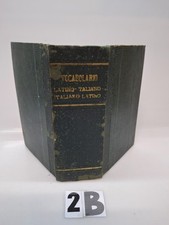 Vocabolario latino italiano - italiano, g