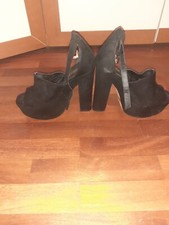 Sandali donna, color Nero Primadonna  Con Tacco Ottime Condizioni Mis.39