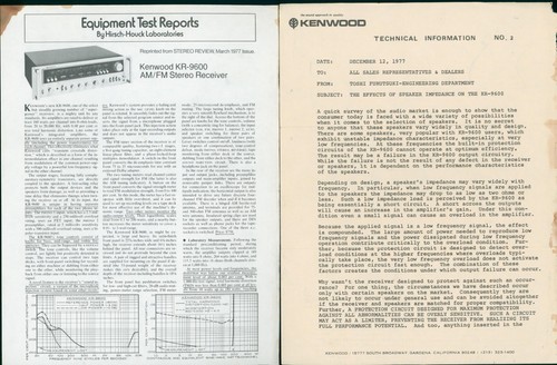 Lotto brochure ricevitore - brochure,