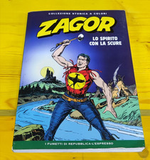 ZAGOR Lo spirito con la scure 1, fumetto I fumetti di Repubblica-L'Espresso