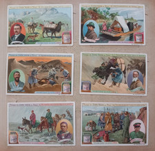 FIGURINE LIEBIG ED BELGIO SANG. 947 VIAGGIO DI SVEN HEDIN AL TIBET CAT 10