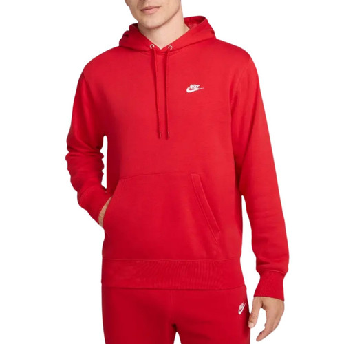 Felpa nike con cappuccio club - con,