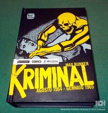 KRIMINAL Agosto 1964 - Gennaio 1965 n. 1 MAX BUNKER ed. Mondadori del 2013