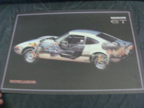 Poster disegno opel - poster,