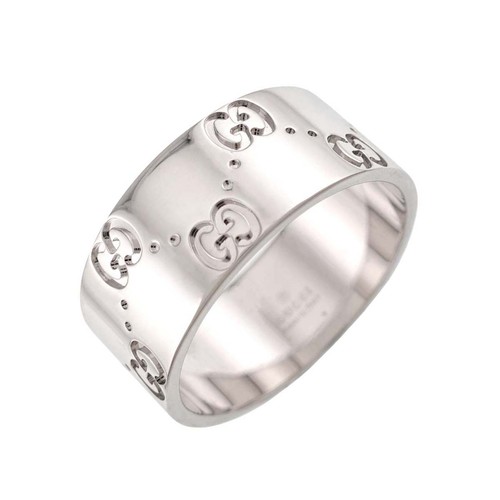 Gucci icon wide ring 18k - 18k, wg