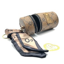 Mini Borsetta Portachiavi Marrone portafoglio portatrucchi portarossetto Luxury