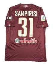 MAGLIA CALCIO REGGIANA SAMPIRISI MATCH WORN INDOSSATA 2023/24 MACRON SHIRT