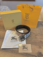 Cinta Burberry Reversibile