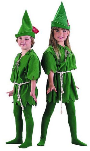 Bambini peter pan - peter, elfo