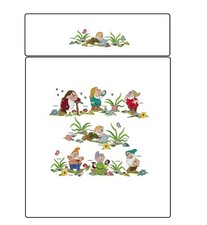 Schema punto croce 7 sette nani Disney per copertina o paracolpi per lettino Pdf