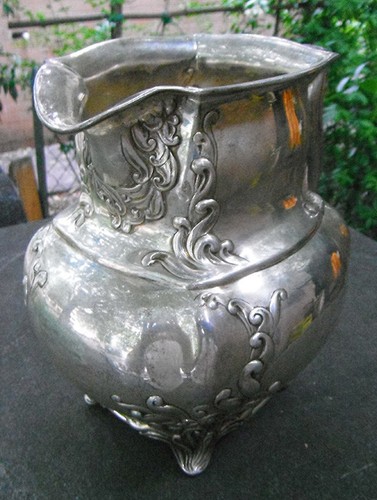 Caraffa argento epoca - in,