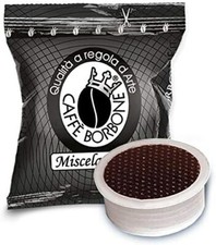 300 capsule Caffè Borbone Nera compatibili Lavazza espresso point nera NUOVE