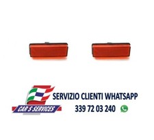 COPPIA DX+SX FANALI FRECCIA LATERALE ARANCIO FIAT DUCATO DAL 1984 AL 1993