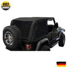 Bowless soft top nero jeep - nero, tj