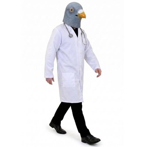 Costume medico piccione adulto