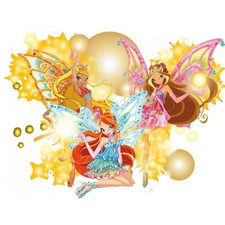 Cialda In Ostia  Winx  Fatine