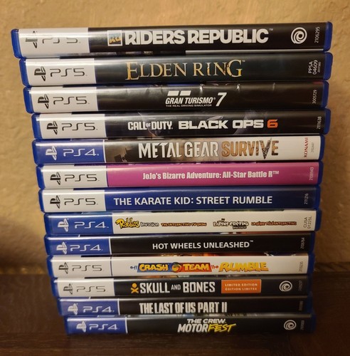 Lotto giochi ps5 ps4 bundle - ps5,