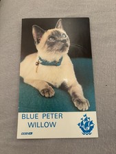 WILLOW  (BLUE PETER) UNSIGNED