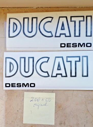 Adesivi ducati albero reale - adesivi,