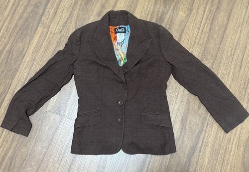 Blazer dolce gabbana - blazer, marrone