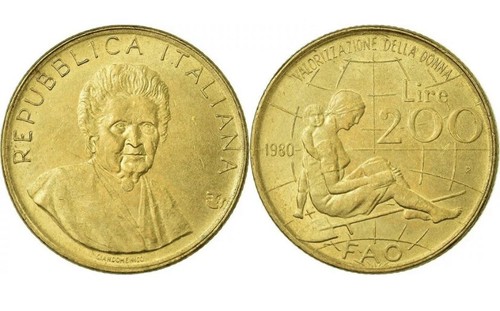 Italia repubblica 1980 moneta - repubblica,