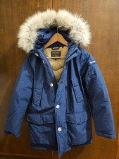 woolrich artic parka blu