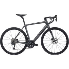 Bici da strada Bianchi Infinito CV 105 Di2 carbonio 2025 grigia ciclismo ghiaia uomo