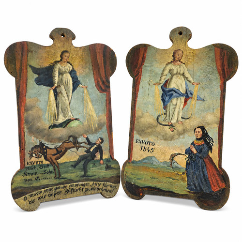 Antica coppia voto 1843 - ex,