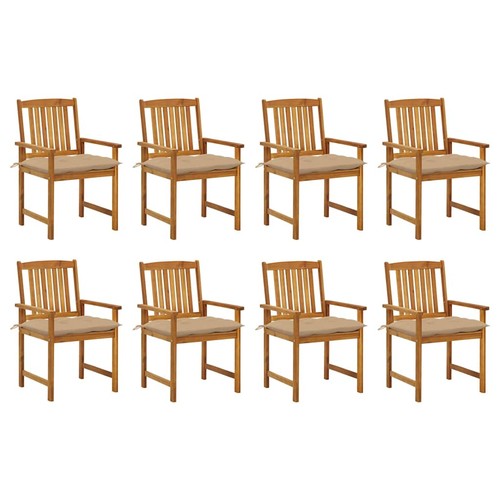 8x massello di acacia - massello,